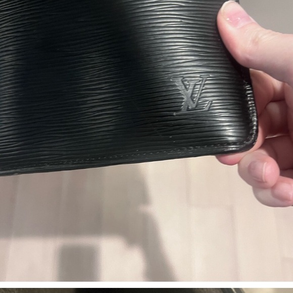 Louis Vuitton Riviera black Epi leather handbag - Picture 6 of 8